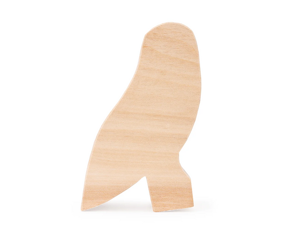 Owl Bird Carving Blank