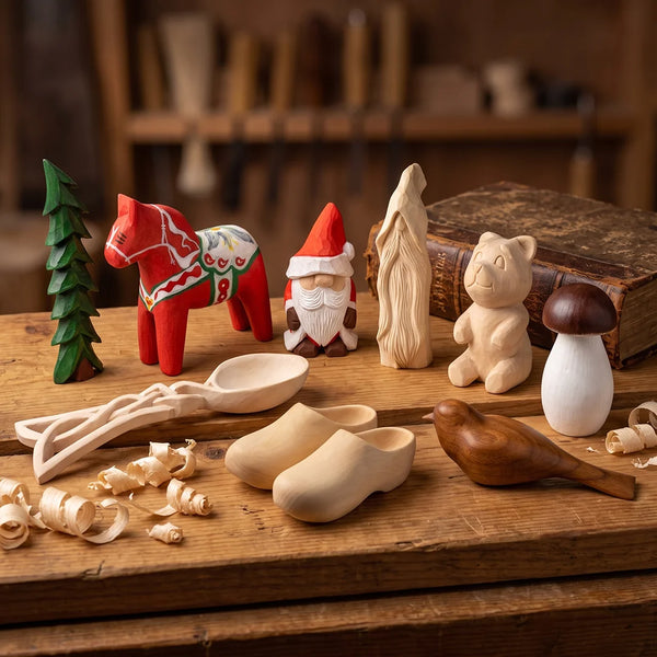 Set de Regalo de 9 Kits de Tallado DIY