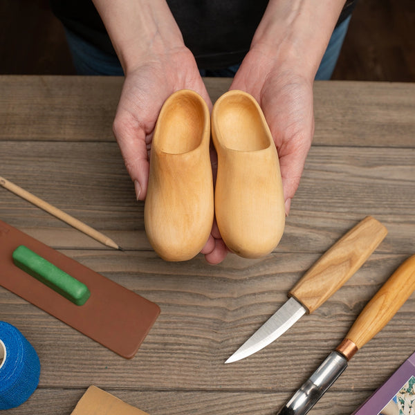 Kit de Tallado de Zuecos de Madera – DIY10