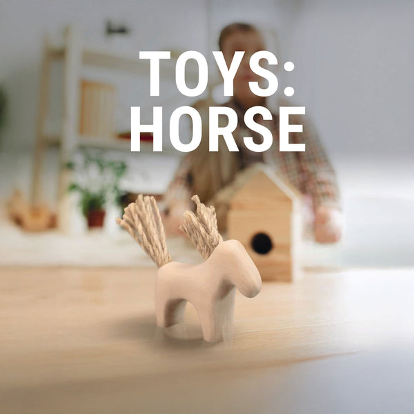 Horse Wood Carving Pattern PDF – cover
