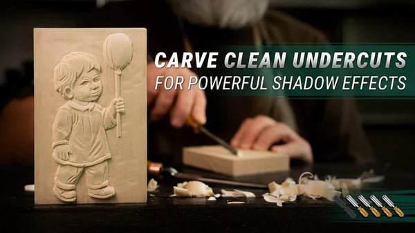 Mastering Undercuts & Shadow Effects in Relief Carving