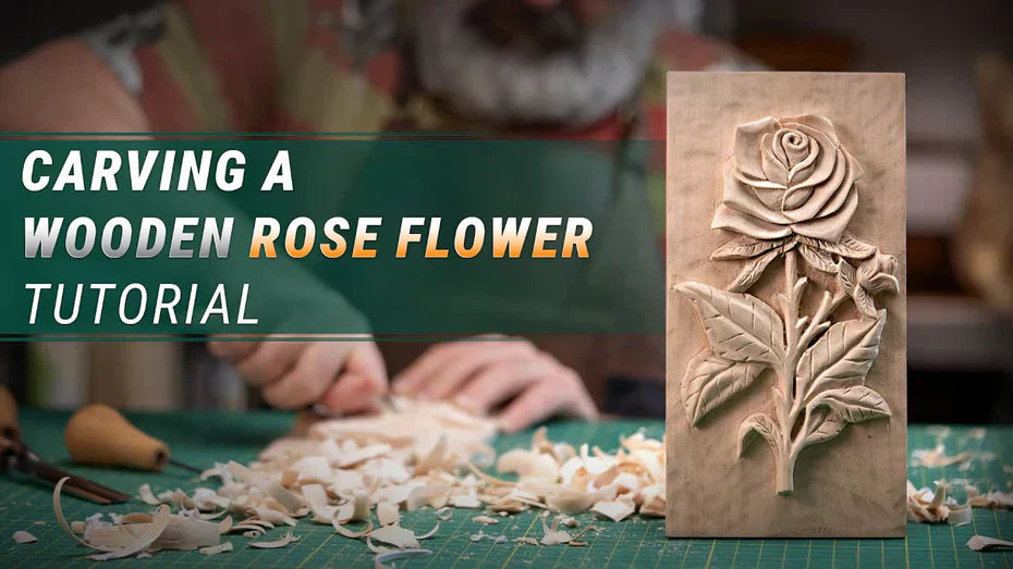 Carving a Wooden Rose: A Beginner-Friendly Masterpiece
