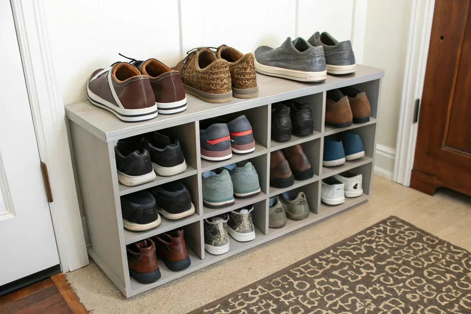 DIY Shoe Storage: Practical & Stylish Solutions for Small Spaces