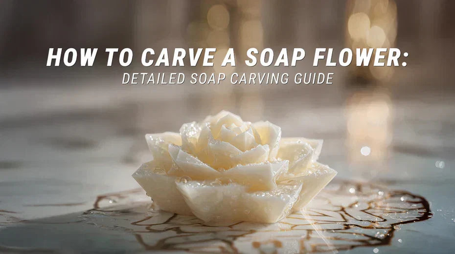 How to Carve a Soap Flower: Detailed Soap Carving Guide
