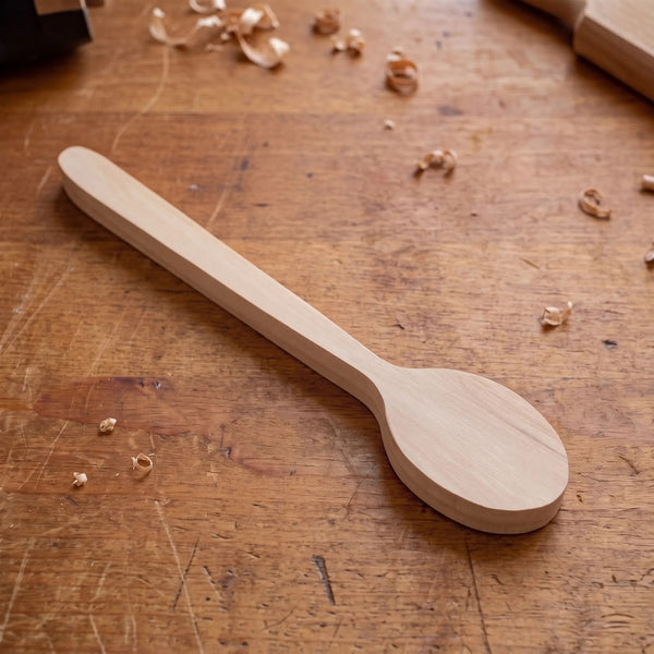 Basswood Long-Handled Spoon Blank