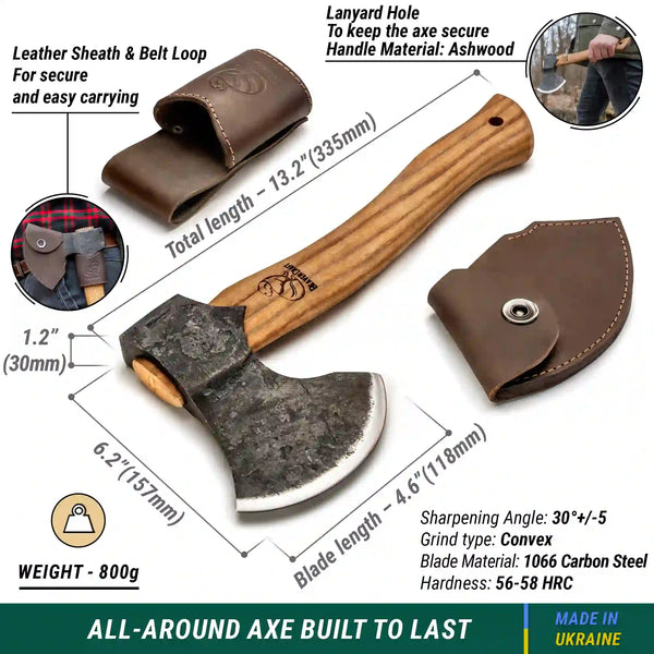 Woodcraft Bushcraft Splitting Axe