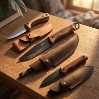 Paquete de Cuchillos Bushcraft BSH4 Dusk + BSH5 Shadow + BSH Kid