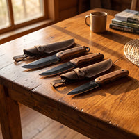 Bushcraft Knife Bundle – Dune, Glacier & Kid, 3 pcs