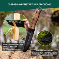 Bushcraft Knives Bundle BSH4 + BSH5 + BSH Kid