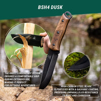 Pack de couteaux Bushcraft BSH3 Nightfall + BSH4 Dusk + BSH5 Shadow