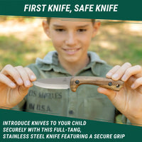 Paquete de Cuchillos Bushcraft BSH4 Dusk + BSH5 Shadow + BSH Kid