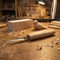 Petit couteau de sculpture sur bois pour détails - C7