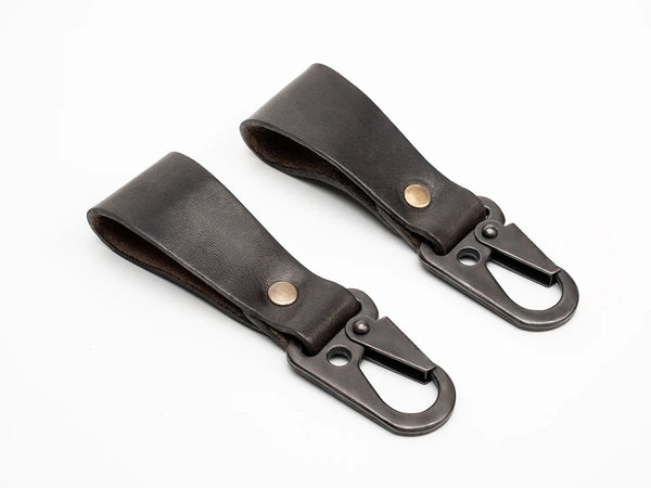 Double-Prong Bushcraft Leather Utility Belt