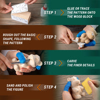 Bear Carving Kit