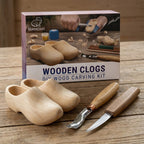 Kit de sculpture sabots en bois – DIY10