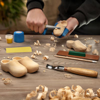 Kit de sculpture sabots en bois – DIY10