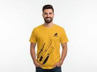 Camiseta para Hombre BeaverCraft (Amarillo)