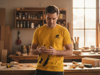 Camiseta para Hombre BeaverCraft (Amarillo)