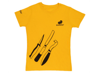 Camiseta para Hombre BeaverCraft (Amarillo)