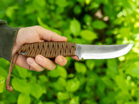 Skeleton Knife with Leather Sheath