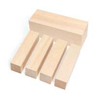 Set de bloques de tilo para tallado, 5 piezas - BW1