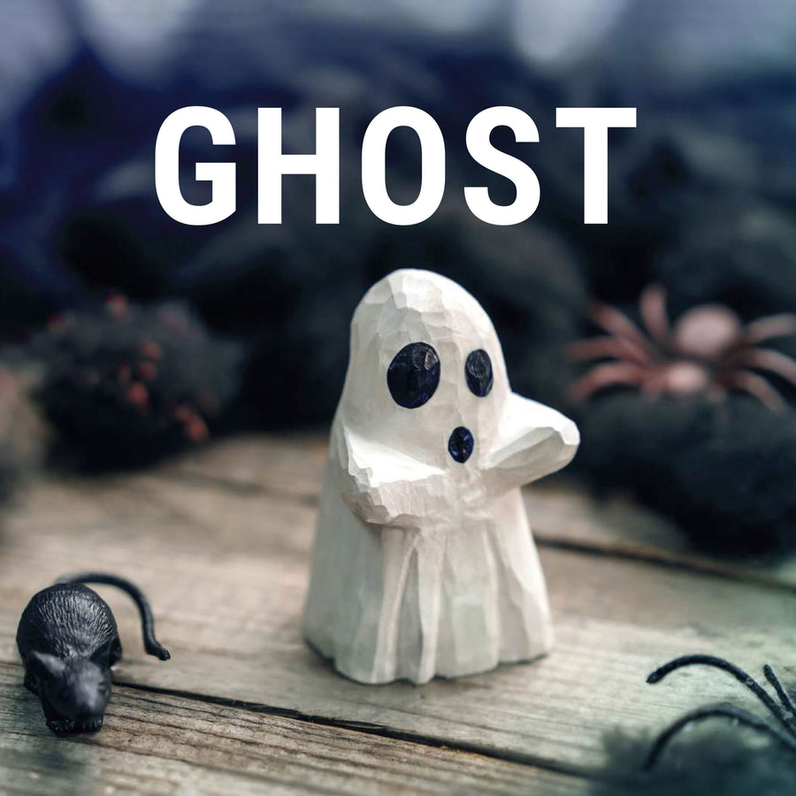 Ghost Wood Carving Pattern PDF – cover